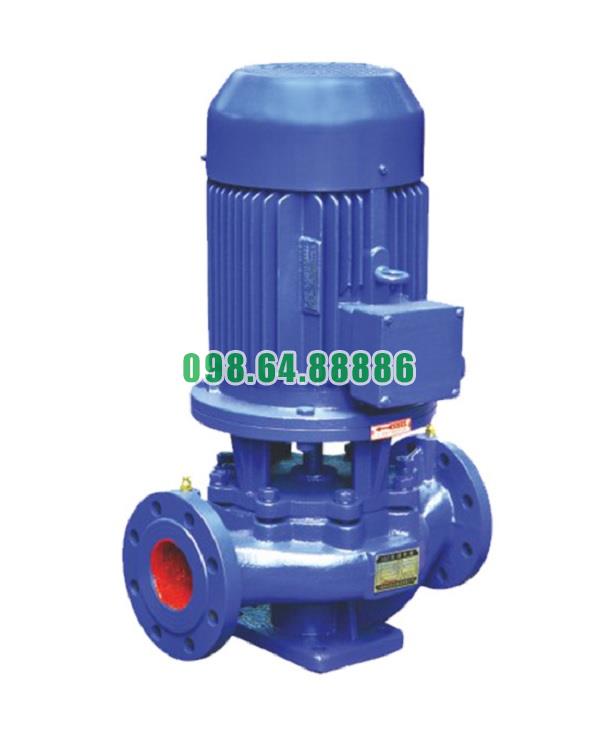 Máy bơm inline ly tâm trục đứng ISG25-160, IRG25-160 đẩy cao 32m động cơ 1.5 kw
